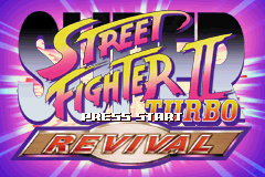 Super Street Fighter II Turbo - Revival Title Screen